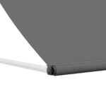 vidaXL Markíza Svetlosivá 400 x 150 cm – Obrázok 5