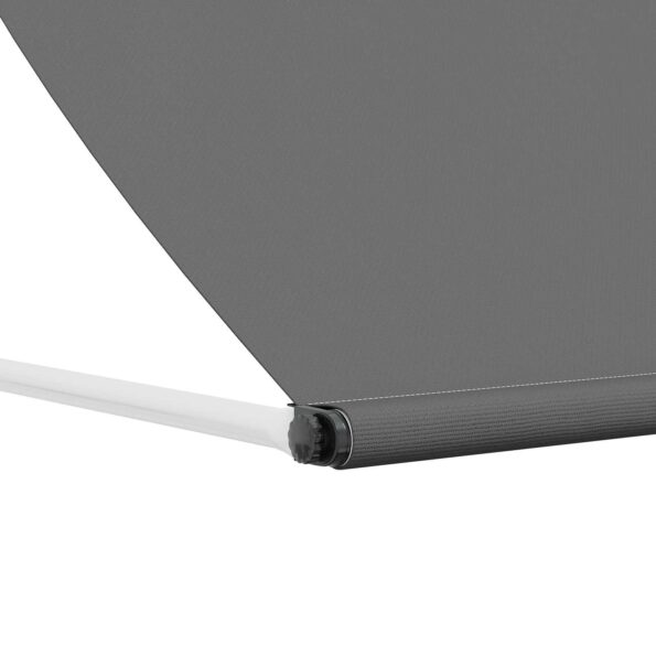 vidaXL Markíza Svetlosivá 400 x 150 cm – Obrázok 5