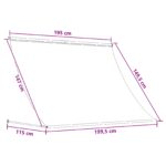 vidaXL Markíza Viacfarebný 200 x 150 cm – Obrázok 7