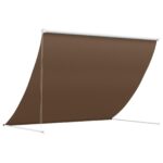 vidaXL Markíza Sivohnedá 250 x 150 cm 180 g / m² polyester s PU povrchom – Obrázok 4
