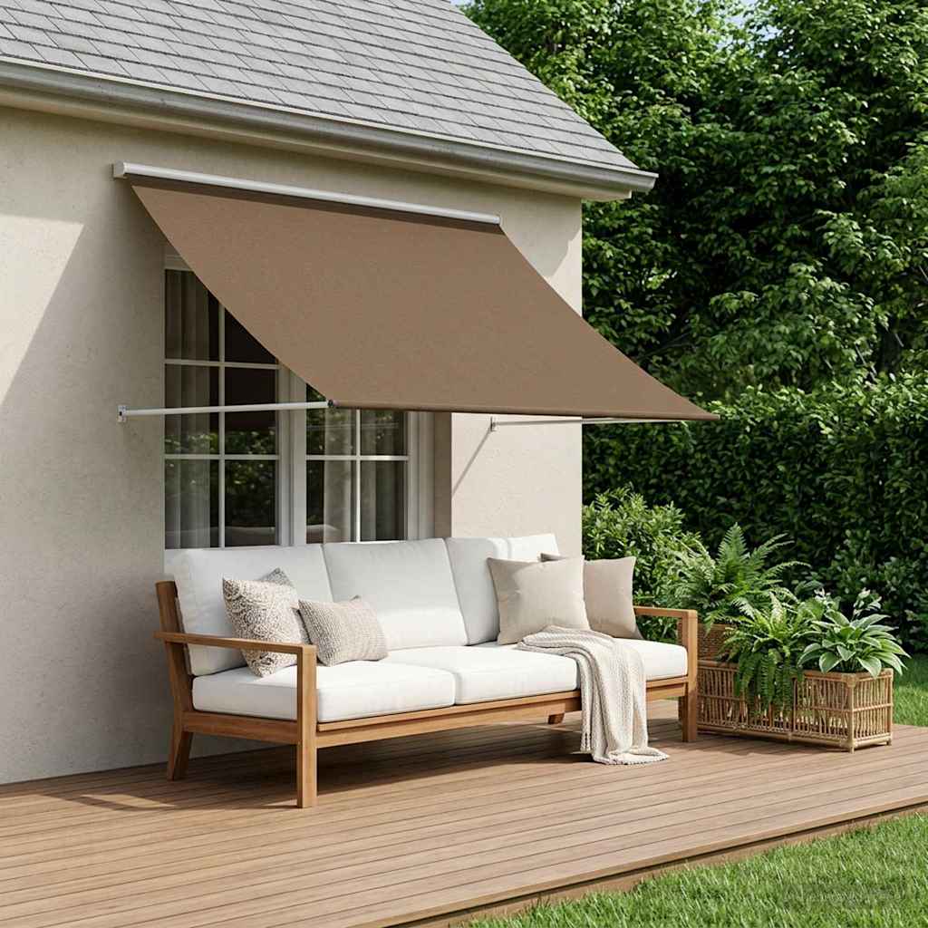 42037118_1.jpg vidaXL Markíza Sivohnedá 300 x 150 cm 180 g / m² polyester s PU povrchom – Obrázok 1