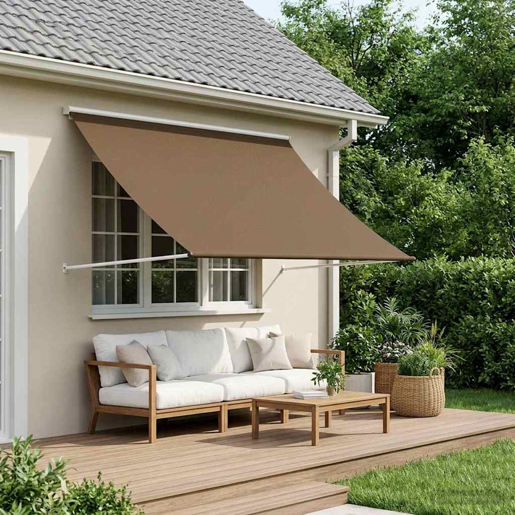 42037119_1.jpg vidaXL Markíza Sivohnedá 350 x 150 cm 180 g / m² polyester s PU povrchom – Obrázok 1