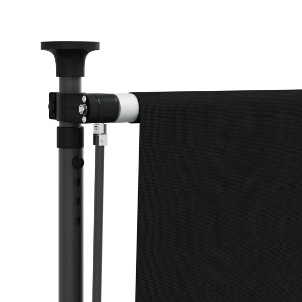 vidaXL Vonkajšia roleta Čierna 100 x 270 cm – Obrázok 4