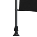 vidaXL Vonkajšia roleta Čierna 150 x 270 cm – Obrázok 5