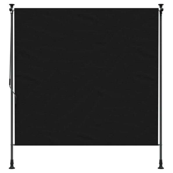 vidaXL Vonkajšia roleta Čierna 200 x 270 cm – Obrázok 3
