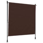 vidaXL Vonkajšia roleta Hnedá 120 x 270 cm – Obrázok 2