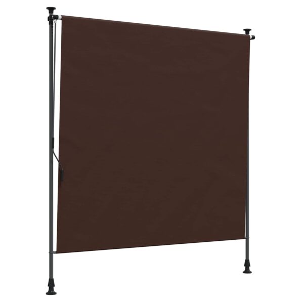 vidaXL Vonkajšia roleta Hnedá 120 x 270 cm – Obrázok 2