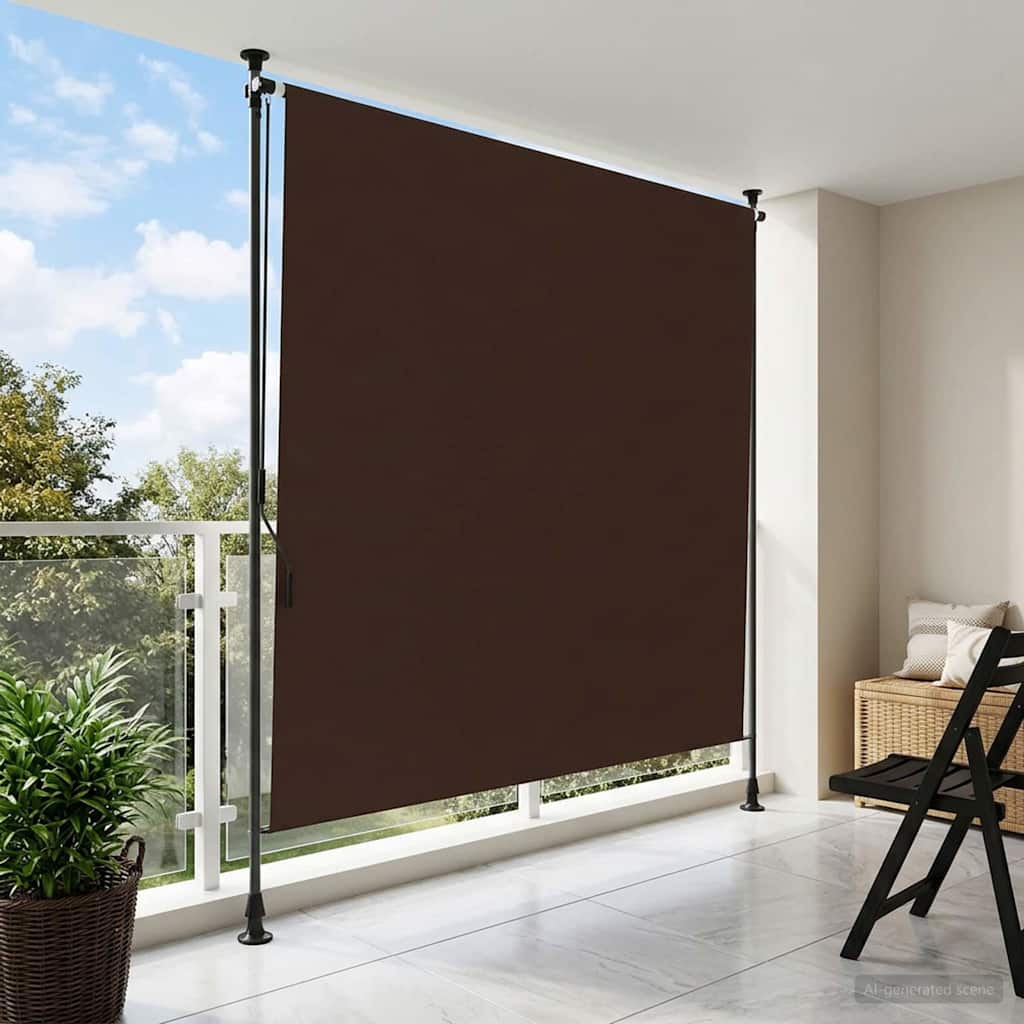 42037128_1.jpg vidaXL Vonkajšia roleta Hnedá 200 x 270 cm – Obrázok 1