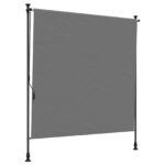 vidaXL Vonkajšia roleta Svetlosivá 120 x 270 cm – Obrázok 2