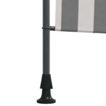 vidaXL Vonkajšia roleta Antracitová a biela 100 x 270 cm – Obrázok 5