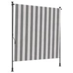 vidaXL Vonkajšia roleta Antracitová a biela 120 x 270 cm – Obrázok 2
