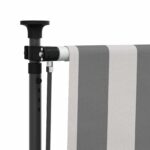 vidaXL Vonkajšia roleta Antracitová a biela 150 x 270 cm – Obrázok 4