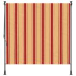 vidaXL Vonkajšia roleta Viacfarebný 120 x 270 cm – Obrázok 3