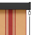 vidaXL Roleta Viacfarebný 80 x 250 cm Textil a hliník – Obrázok 5