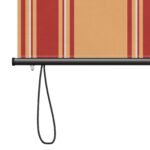 vidaXL Roleta Viacfarebný 80 x 250 cm Textil a hliník – Obrázok 6