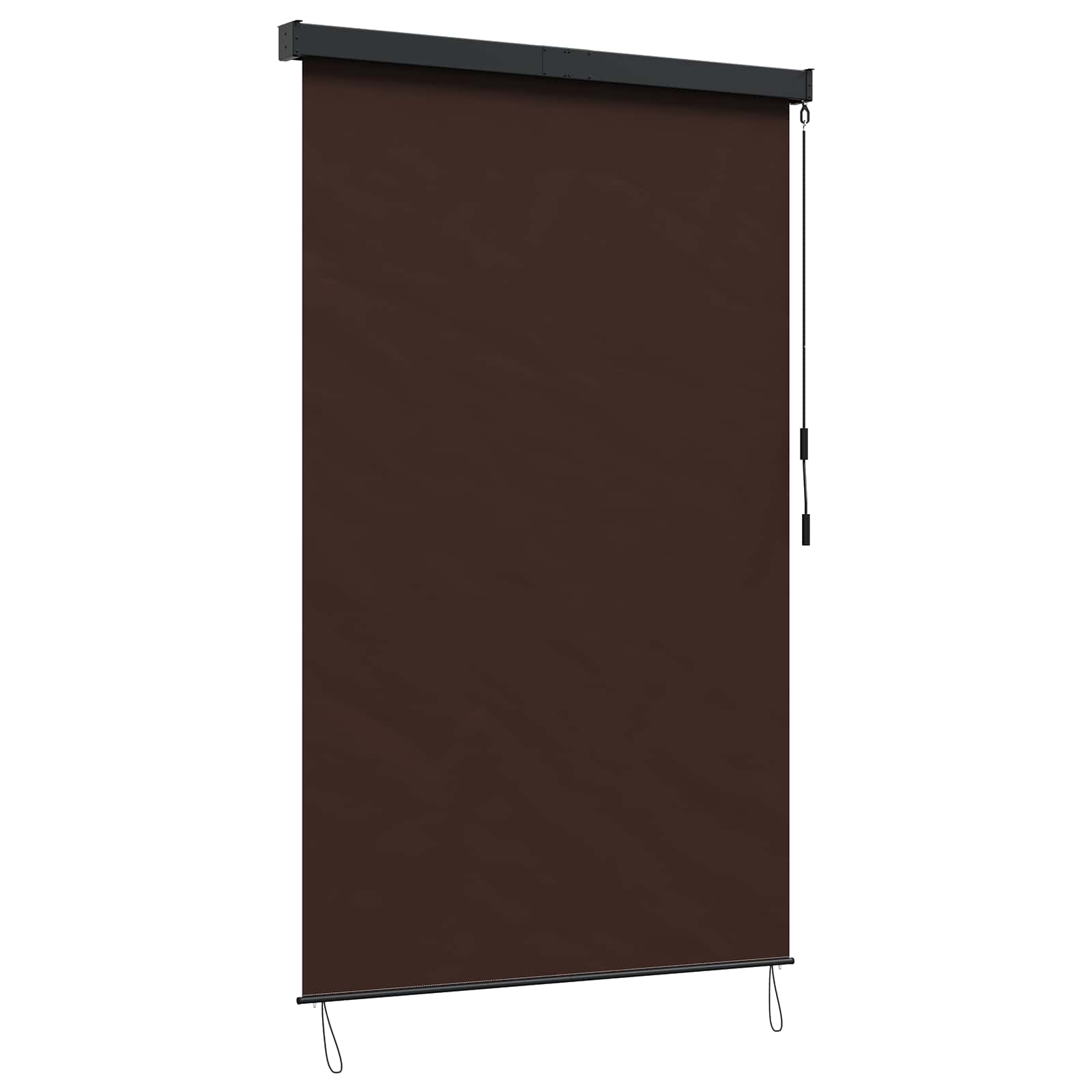 42037193_1.jpg vidaXL Roleta Hnedá 160 x 250 cm Textil a hliník – Obrázok 1