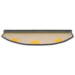 vidaXL Samolepiace schodové rohože 15 pcs Tmavosivá 80 x 24,5 x 3,5 cm – Obrázok 5