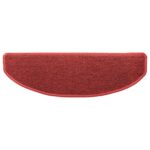 vidaXL Samolepiace schodové rohože 15 pcs Červená 80 x 24,5 x 3,5 cm – Obrázok 6