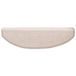vidaXL Samolepiace schodové rohože 15 pcs Sivohnedá 80 x 24,5 x 3,5 cm – Obrázok 6
