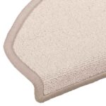 vidaXL Samolepiace schodové rohože 15 pcs Sivohnedá 80 x 24,5 x 3,5 cm – Obrázok 7