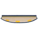 vidaXL Samolepiace schodové rohože 15 pcs Modrá 80 x 24,5 x 3,5 cm – Obrázok 5