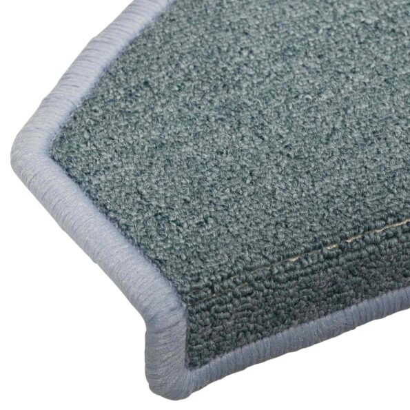 vidaXL Samolepiace schodové rohože Polkruh 15 pcs Morsky modrá – Obrázok 7