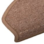 vidaXL Samolepiace schodové rohože 15 pcs Hnedá 80 x 24,5 x 3,5 cm – Obrázok 7