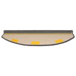 vidaXL Samolepiace schodové rohože 15 pcs Tmavosivá 80 x 24,5 x 3,5 cm – Obrázok 5