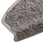 vidaXL Samolepiace schodové rohože 15 pcs Sivá 80 x 24,5 x 3,5 cm – Obrázok 7