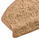 vidaXL Samolepiace schodové rohože 15 pcs Béžová 80 x 24,5 x 3,5 cm – Obrázok 7