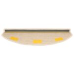 vidaXL Samolepiace schodové rohože 15 pcs Biela 80 x 24,5 x 3,5 cm – Obrázok 5