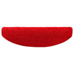 vidaXL Samolepiace schodové rohože 15 pcs Červená 80 x 24,5 x 3,5 cm – Obrázok 6