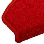 vidaXL Samolepiace schodové rohože 15 pcs Červená 80 x 24,5 x 3,5 cm – Obrázok 7
