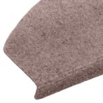 vidaXL Samolepiace schodové rohože 15 pcs Béžová 80 x 24,5 x 3,5 cm – Obrázok 7