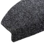 vidaXL Samolepiace schodové rohože 15 pcs Tmavosivá 80 x 24,5 x 3,5 cm – Obrázok 7