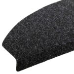 vidaXL Samolepiace schodové rohože 15 pcs Čierna 80 x 24,5 x 3,5 cm – Obrázok 7