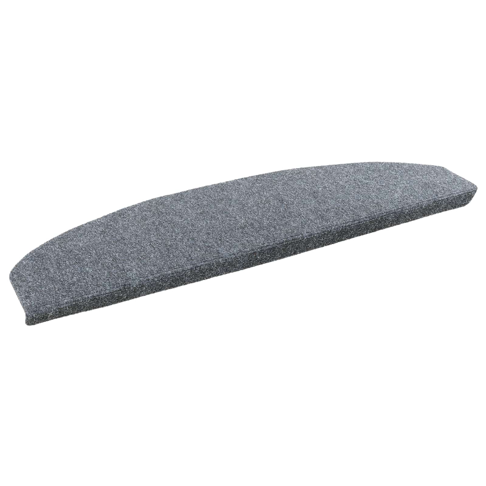 42038667_1.jpg vidaXL Samolepiace schodové rohože Polkruh 15 pcs Svetlosivá – Obrázok 1