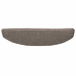 vidaXL Samolepiace schodové rohože 15 pcs Kávová 80 x 24,5 x 3,5 cm – Obrázok 6