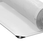 vidaXL Plachta Priehľadná 2,5 x 1,5 m PE – Obrázok 2