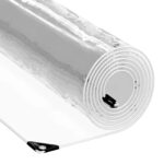 vidaXL Plachta 350 gsm Priehľadná 10 x 1,5 m PVC – Obrázok 2