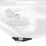 vidaXL Plachta 350 gsm Priehľadná 7 x 5 m PVC – Obrázok 8