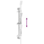 vidaXL Súprava sprchového systému Chróm 70 cm Nehrdzavejúca oceľ – Obrázok 9