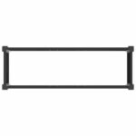 vidaXL Vyvýšený záhradný záhon Čierna 150 x 50 x 54 cm – Obrázok 5