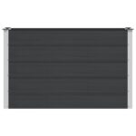 vidaXL Vyvýšený záhradný záhon Čierna 150 x 50 x 91 cm – Obrázok 3