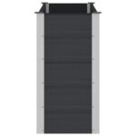 vidaXL Vyvýšený záhradný záhon Čierna 150 x 50 x 91 cm – Obrázok 4