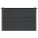 vidaXL Vyvýšený záhradný záhon Čierna 150 x 100 x 91 cm – Obrázok 3