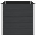 vidaXL Vyvýšený záhradný záhon Čierna 150 x 100 x 91 cm – Obrázok 4
