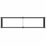 vidaXL Vyvýšený záhradný záhon Čierna 200 x 50 x 91 cm – Obrázok 5