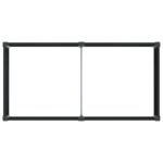 vidaXL Vyvýšený záhradný záhon Čierna 200 x 100 x 91 cm – Obrázok 5