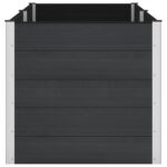 vidaXL Vyvýšený záhradný záhon Čierna 250 x 100 x 91 cm – Obrázok 4